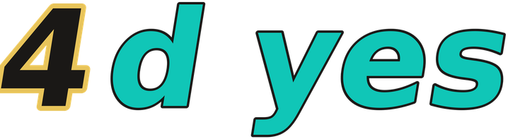 4d yes logo